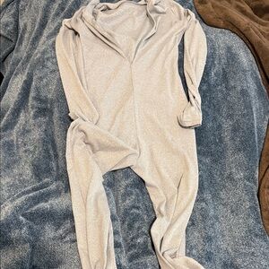 SHEFIT Cream Kids Footie One Piece